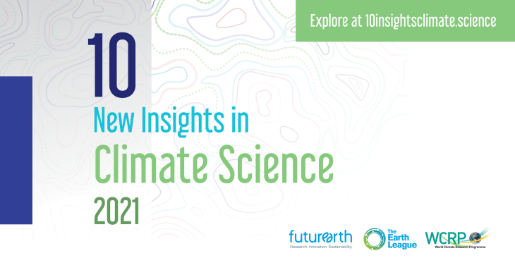 10 New Insights in Climate Science 2021 official Banner