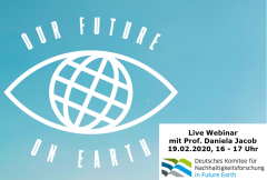 Logo Webinar Our Future on Earth