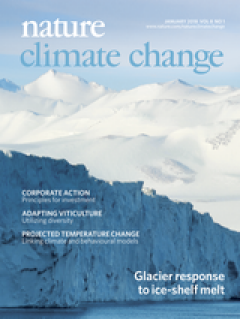Cover Nature Climate Change