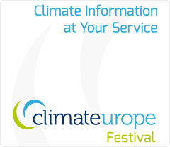 Logo ClimatEurope RollUp Rahmen