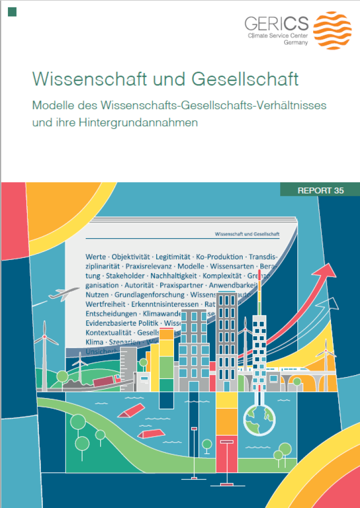 GERICS Report 35 "Wissenschaft und Gesellschaft"_Cover
